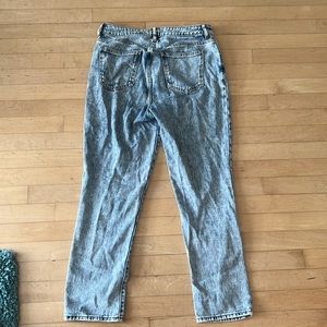 PacSun Los Angeles Mom Jean sz 28 acid washed